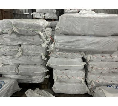 大陸 棉紗手套 白色/藍邊 16兩----園藝手套 棉紗手套 工地手套