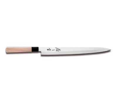 六協 日廚 傳統經典日本刀系列:生魚片刀(木製手柄)2501T26