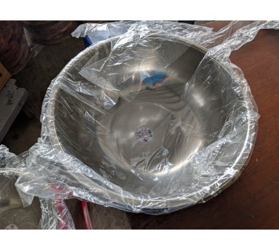 正304白鐵打蛋盆38CM